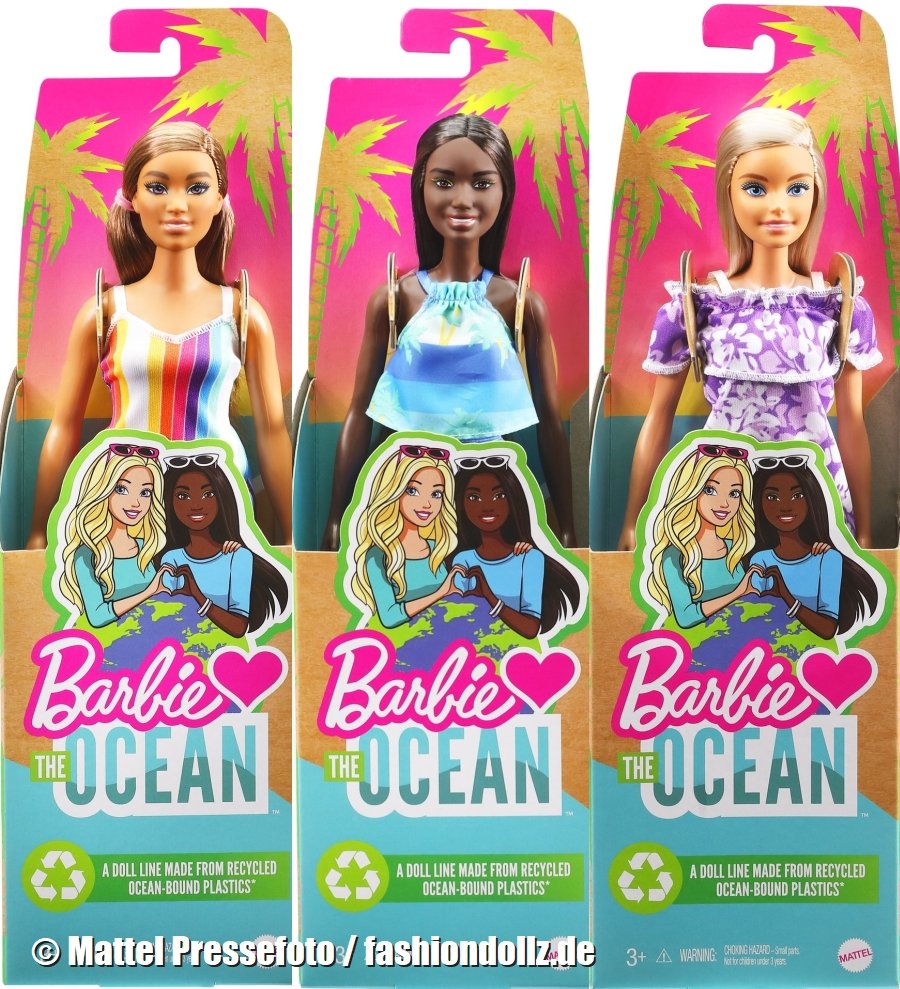 (Green) Barbie Loves the Ocean Barbie die neue