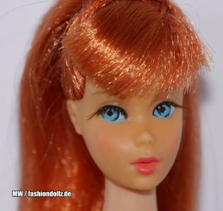 1967 Twist 'n Turn Barbie, titian / redhead #1160
