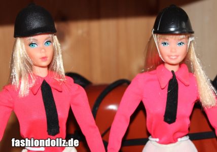 1977 Equestrienne Barbie #9900 & 1979 #9966