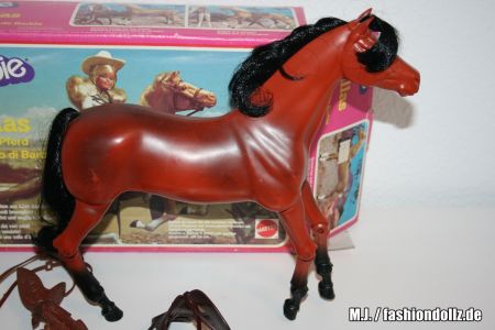 1981 Barbie Horse Dallas, Chestnut / Rotfuchs  #3466