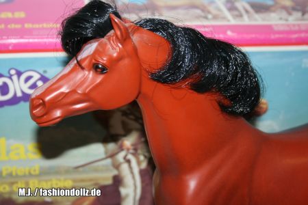 1981 Barbie Horse Dallas, Chestnut / Rotfuchs #3466