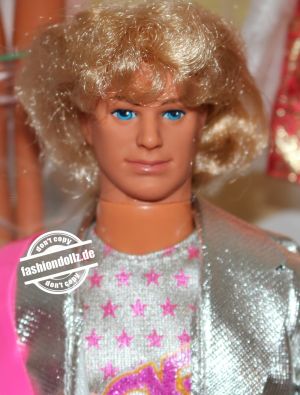 1987 Barbie and The Rockers / Rock Stars Hot Rockin' Fun Ken   #3131