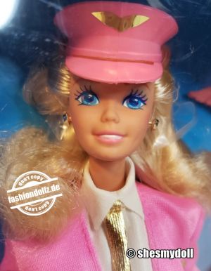 1990 Flight Time Barbie # 9584