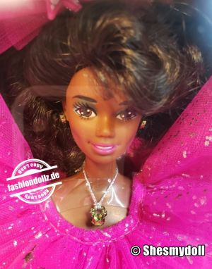 1990 Happy Holidays Barbie AA #4543