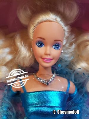 1992 Blue Elegance Barbie #1879, Hills Special Edition 
