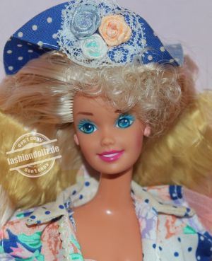 1992 Teen Talk Barbie, blonde - blue hat "I really talk" #4951