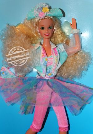 1992 Teen Talk Barbie, blonde - turqoise hat "Je parle vraiment" #4709