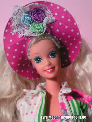 1992 Teen Talk Barbie, blonde - pink hat "Ich spreche mit dir"