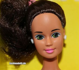 1993 Fun to Dress / Zieh-mich-an Barbie, brunette #2763