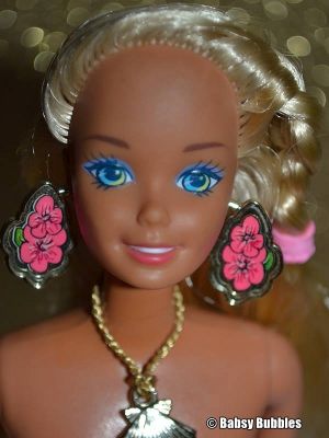 1995 Tropical Splash / Hawaii Barbie #12446 Canada / Europe