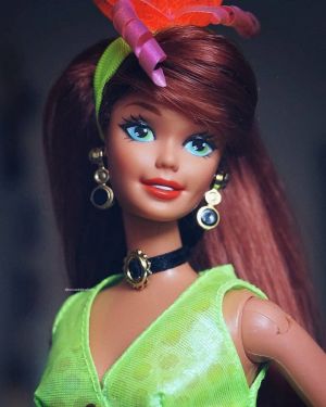 1995 Cut and Style Barbie, redhead #12644