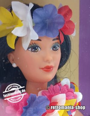 1995 Dolls of the World Barbie 3 Pack Giftset #13939 (Polynesian) 