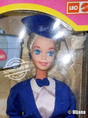 1995 Flight Time Barbie #1115 Leo Mattel, India