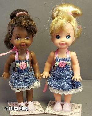 1995 Strollin' Fun Barbie & Kelly  #13743 AA, #13742