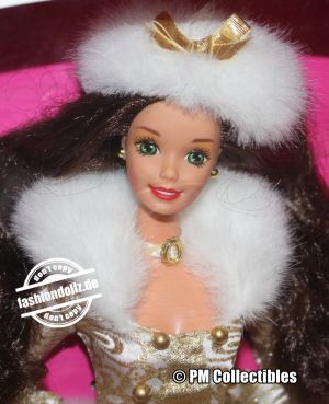 1995 Winter Fantasy Barbie, brunette #15530