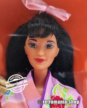 1996  Dolls of the World - Japanese Barbie 2nd Edition #14163