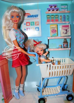 1996 Shoppin' Fun Barbie & Kelly Set   #15756