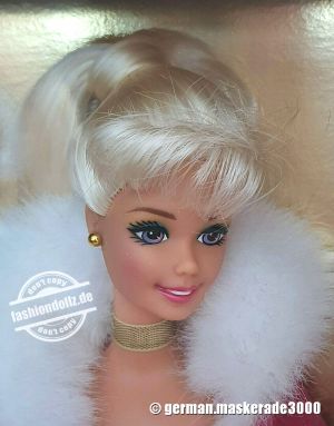 1996 Winter Rhapsody Barbie, blonde #16353 Avon Exclusive
