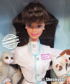 1997 Pet Doctor Tierärztin Barbie, brunette #16458