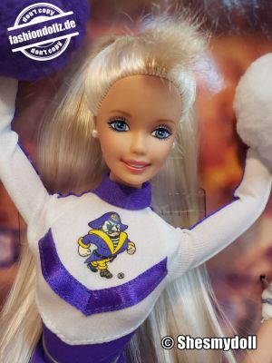 1997 University Cheerleader Barbie - East Carolina #19155