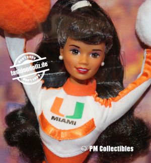 1997 University Cheerleader Barbie AA - Miami #18348