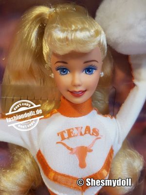 1997 University Cheerleader Barbie - Texas #17792