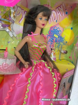 1999 Birthday Party Barbie, brunette   #22907