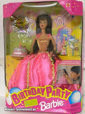 1999 Birthday Party Barbie, brunette    #22907