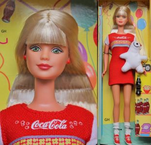 1999 Coca-Cola Party Barbie #22964 Special Edition