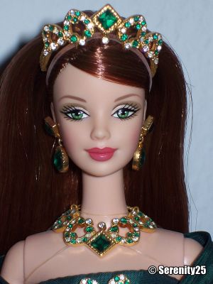 2000 Royal Jewels Collection - Empress of Emeralds Barbie #25680