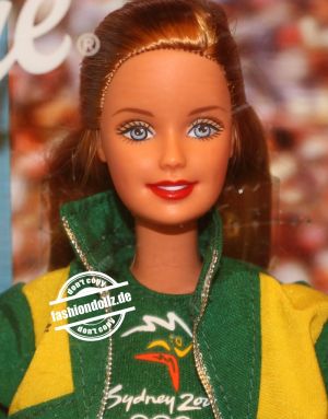 2000 Olympic Games Sydney,  Australian Fan Barbie #25975