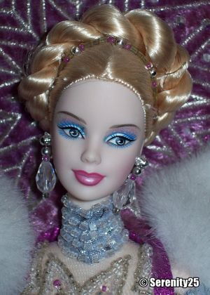 2001 Fantasy Goddess of the Arctic Barbie #50840