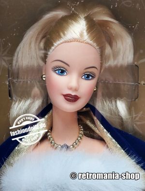 2001 Ring In The New Year Barbie, blonde  #52742 Avon Exclusive