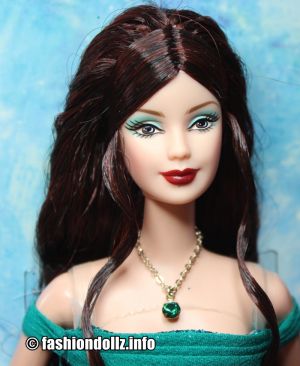 2003 The Birthstone Collection - 05 May Emerald Barbie B3413