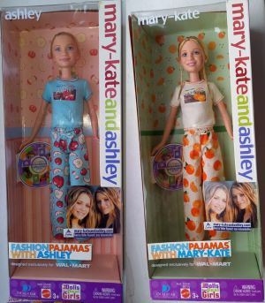 2002 Fashion Payamas - Ashley & Mary-Kate Olsen