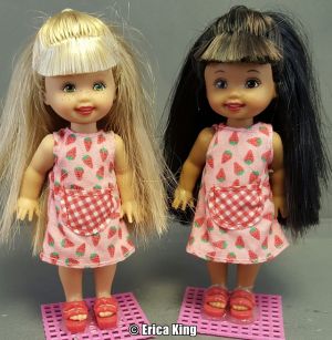 2002 Fun Treats Barbie & Kelly  #55578, AA #55579