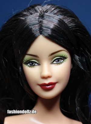 2003 The Birthstone Collection - 08 August Peridot Barbie B3416
