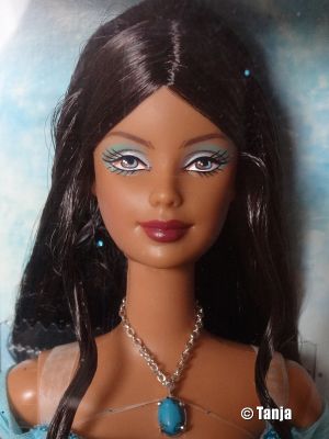 2003 The Birthstone Collection - 12 December Turquoise Barbie B2397