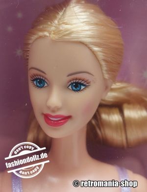 2003 Lavender Ballet Star Barbie Puppe  #G3073