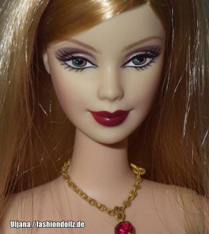 2004 The Birthstone Collection - 07 July Ruby Barbie C5325