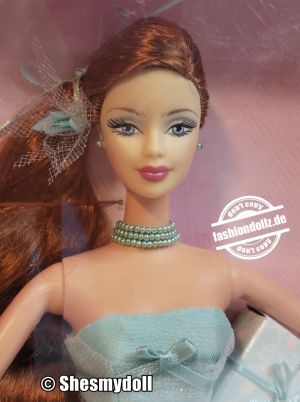 2004 Birthday Wishes Barbie, Aqua #B9787