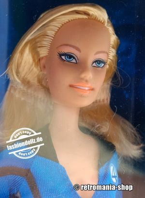 2005 Barbie Invisible Woman, Marvel Fantastic 4  #J0871