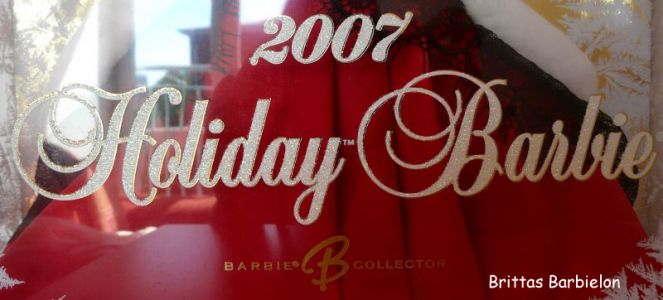 2007 Holiday Barbie       K7958