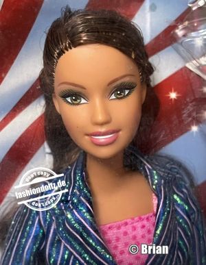 2008 Barbie for President, brunette #N0844