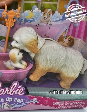 2009 Barbie Clean-Up Puppy Playset #N4890 
