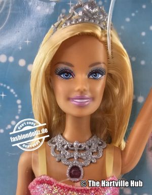 2010 Barbie Sparkle LIghts Princess #R4109