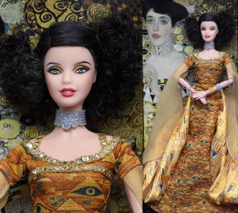 2011 The Museum Collection - Gustav Klimt Barbie  #V0443