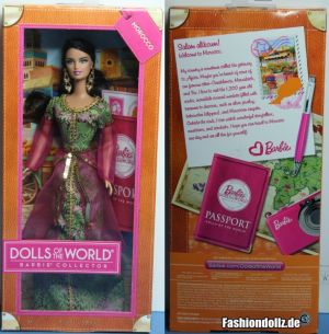 2013 Dolls of the World - Morocco Barbie  #X8425