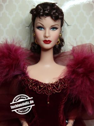 2013 Gone with the wind,   Scarlett O'Hara Barbie #    BCP72 (Gold Label)