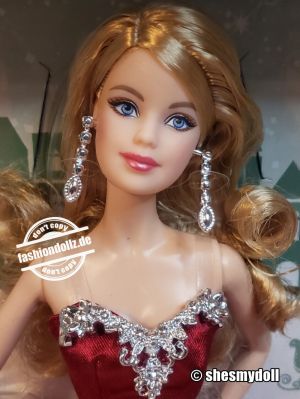2015 Holiday Barbie, blonde #CHR76